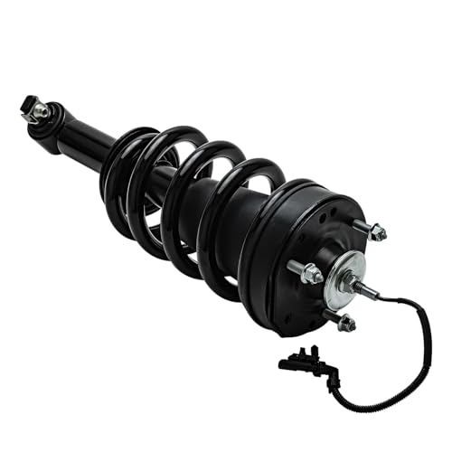 Image of Detroit Axle - 4pc Struts Shocks for Chevrolet Suburban Tahoe GMC Yukon XL Cadillac Escalade ESV, 2 Front Struts Coil Spring Assembly 2 Rear Shock Absorbers Replacement Suspension