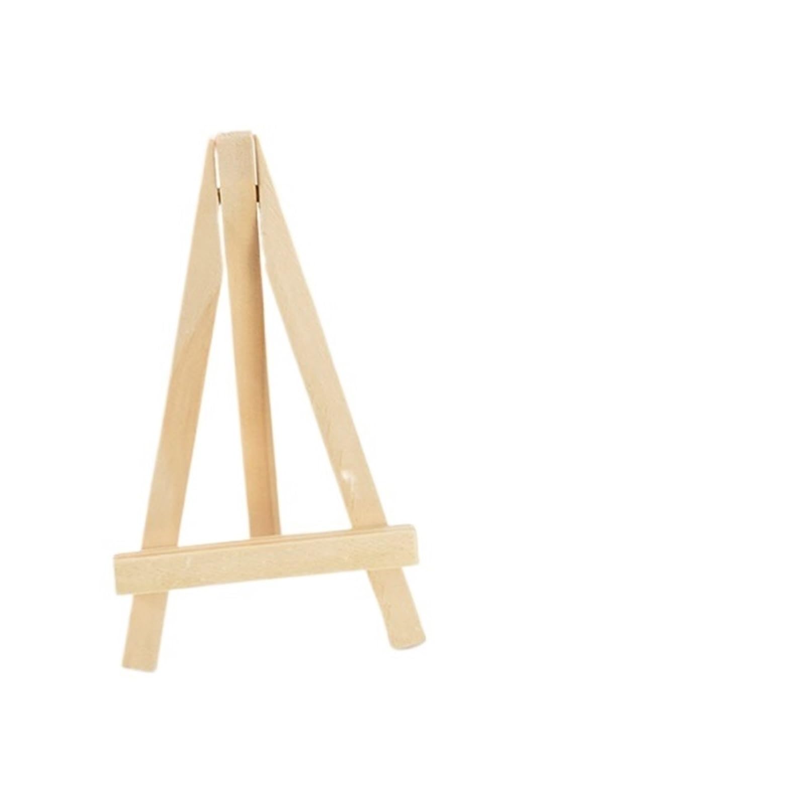 Lot de 5/10 mini chevalets en bois pour table de mariage, cartes de table, cartes de nom, chevalets d'affichage pour décoration (taille M, 10 pièces)