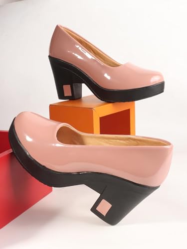 Image of TRYME Fabulous Attractive Perfect for Every Occasion Block Heel Bellies Sandal Womens and Girls