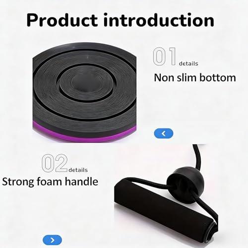 Disco de equilibrio físico de 25 cm para entrenamiento abdominal 7