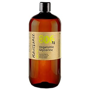 Naissance Plantaardige glycerine (glycerol / glycerol) (nr. 806) 1 liter (1000ml) – vloeibaar, 100% Eur. Ph. Kwaliteit…