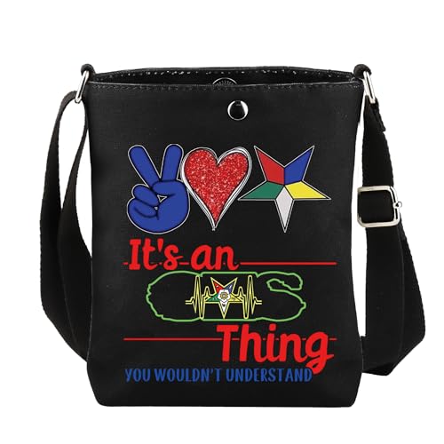 CMNIM Order of the Eastern Star Gifts Eastern Star Crossbody Bags Sorority Sister Gifts It's an Eastern Star Thing Strap Bag