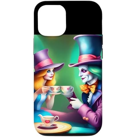 iPhone 13 Alice & Mad Hatter Case Cover