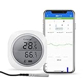 Inkbird デジタル 温度計 湿度計 スマートセンサー LCD表示 温湿度 データロガー Bluetooth 温湿度レコーダー 温湿度計 (IBS-TH1 プラス)