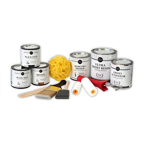 Giani Granite Countertop Paint Small Project Kit Bombay Black