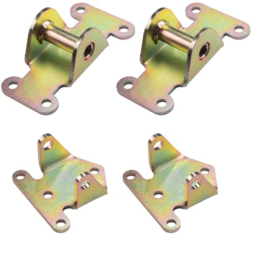 SBC/BBC Solid Steel Motor Mount Engine Bracket Kit for Chevy V8 283 327 350 400 Small & Big Block Chevy Engines Off Road Racing by AUIKTARER - Used condition - Image 6