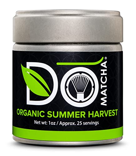 Domatcha Summer Harvest 2.82Oz And Organic Summer Harvest 1Oz - Authentic Japanese Matcha Green Tea Powder #TOP1
