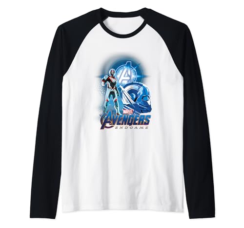 Image of Marvel Avengers Endgame Ant Man Team Suit Raglan Baseball Tee