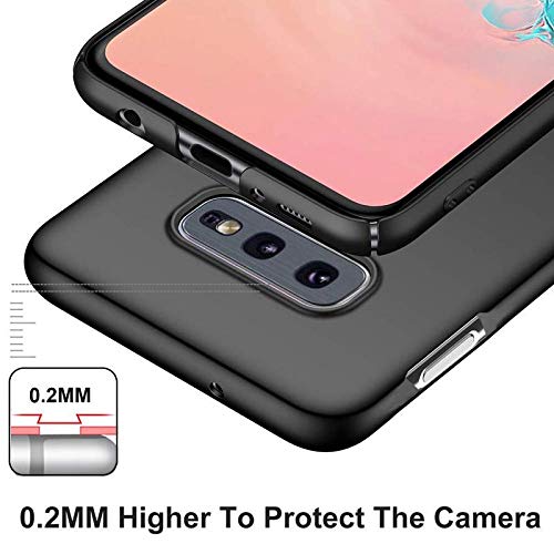 Image of Matte Silicon Back Cover for Samsung Galaxy S10e SM-G970F /DS - Black