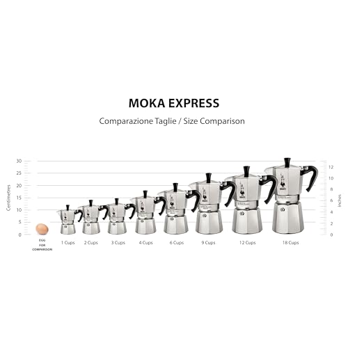 Bialetti Moka Express Aluminium Stovetop Coffee Maker (4 Cup),0.19 liters - Image 3
