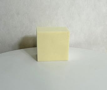 High Density Rigid Polyurethane CNC & Modeling Foam - 8lb/ft3 Yellow, 12" x 24"