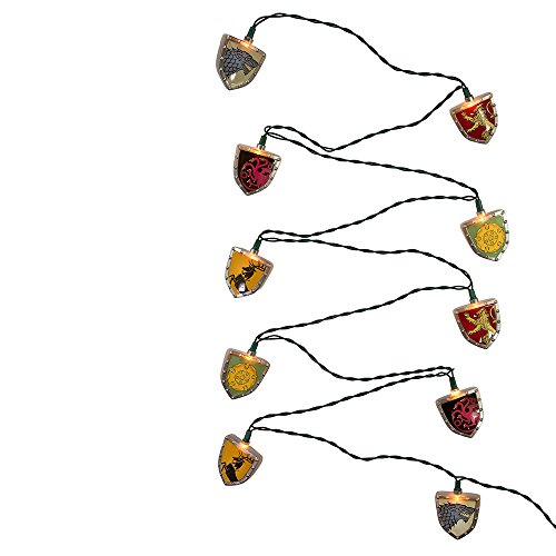 Up To 40% OFF Kurt Adler 10-Light Game of Thrones Shield Light Set