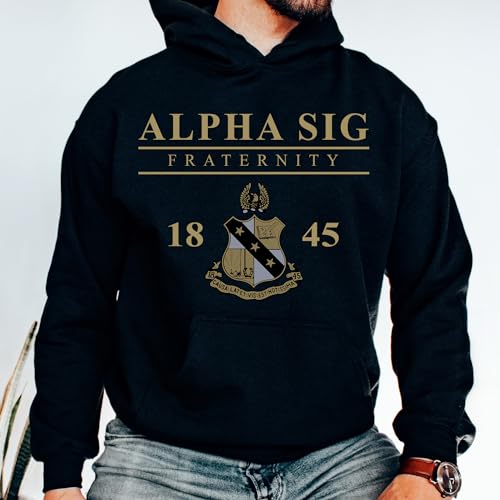 Alpha Sigma Phi Hoodie - Alpha Sig Iconic Crest Sweatshirt2
