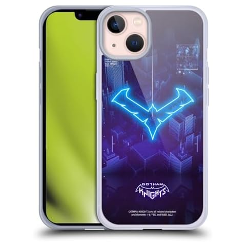 Head Case Designs Gotham Knights Nightwing Soft Gel Case for iPhone 13 Cover