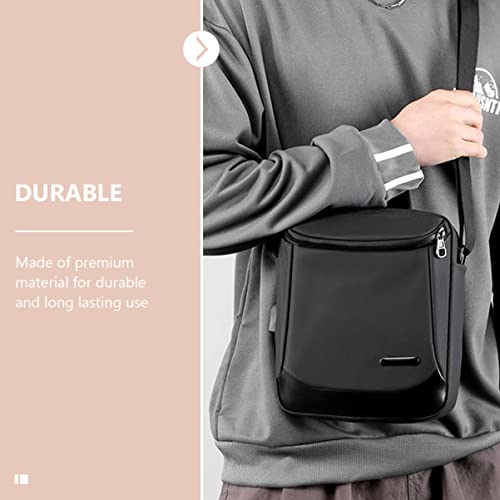 LIFKOME Mini Crossbody Bag Men's Briefcase Business Travel Bag Comfortable Strap4
