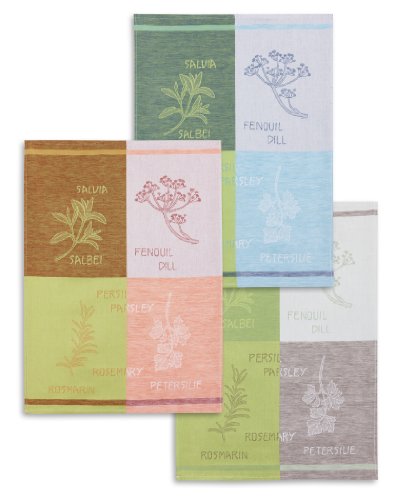 Confezione da 3 pezzi jacquard Strofinaccio, Misto...