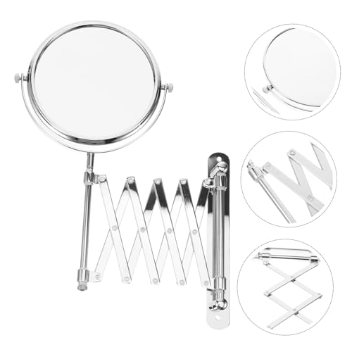 Miroir grossissant rétractable avec rotation 360° fluide