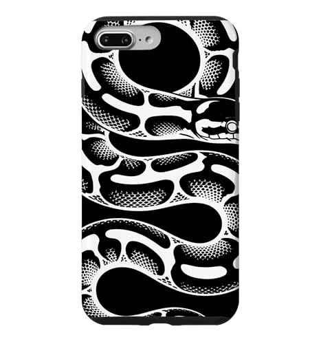 Ball Python ���[�t ���o�[ �w�r �O���t�B�b�N �� �X�}�z�P�[�X iPhone 7 Plus/8 Plus �p