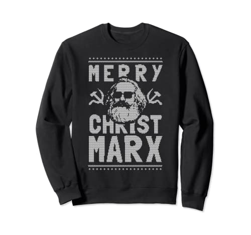 Feliz Cristo Marx - Navidad Karl Marx Comunista Sudadera
