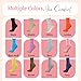 Diabetic Ankle Socks for Women | 3 Pair Non-Binding Cushioned Socks | Seamless Toe Fits Women’s Shoe Size 4-10