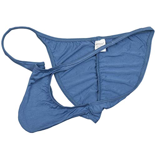 OROCOJUCO Men's Modal Cheeky Briefs Brazilain Bikini Underwear Ruched Back Skimpy Swimwear2