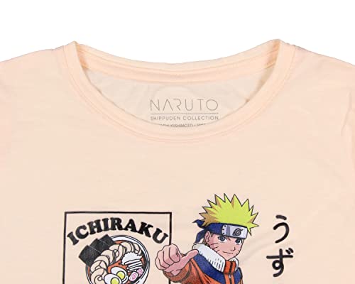 Naruto Girls' Anime Ichiraku Ramen and Hidden Leaf Village Thumbs Up Character T-Shirt Tee4