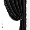 Treatmentex Pom Pom Velvet Curtains
