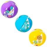 🦄【Pelota de playa de verano】- Recibirás 1 pelota de playa con diseño aleatorio