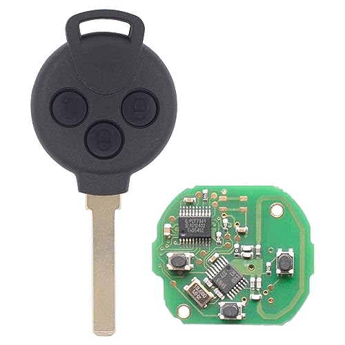 Schlüssel Funk Fernbedienung Autoschlüssel 3 Tasten Sender Sendeeinheit 433-434Mhz ID46 Chip elektrâ€¦ – Vignette
