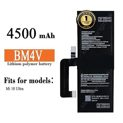 Image of BM4V Battery for Redmi 10 Ultra (M2007J1SC) Battery with 1 Year Warranty**** (V35)