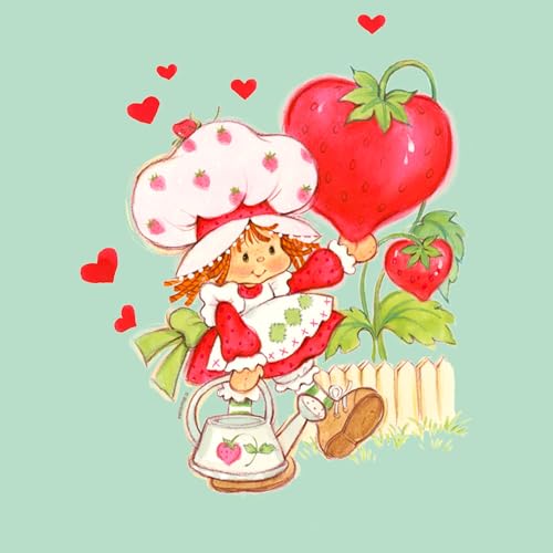 Fifth Sun Girl's Strawberry Shortcake Berries and Hearts T-Shirt2