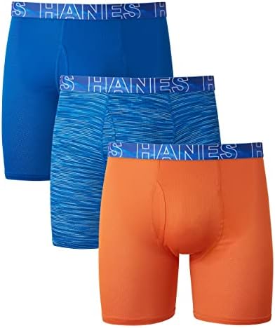 Hanes Men's X-Temp 4-Way Performance Stretch Mesh Boxer Brief