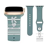Watch Band Charms for Apple Decorative Ring Loops Smart Watch 38mm 40mm 41mm 42mm 44mm 45mm for Women Compatible with iWatch Series 7 6 5 4 3 2 1 SmartWatch Band Accessories Diamond Jewelry (watch charms K)