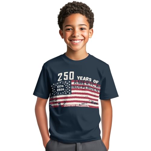 Image of Kids Graphic T-Shirt Boys Girls Novelty Tees Top Short Sleeve Shirts Summer Blouses 3-16