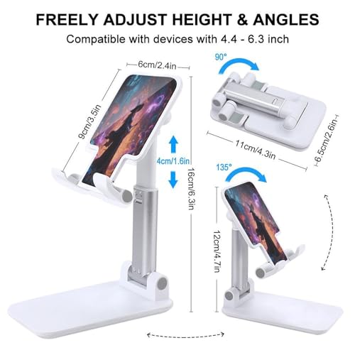 Soporte para teléfono celular evite dolor de cuello con este elevador ajustable de mesa 2