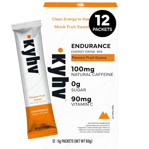 Kyhv Nutrition Endurance Energy Drink Mix, Passion Fruit Guava -