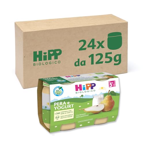 HiPP - Omogeneizzato Di Frutta, Gusto, 24 Vasetti Da 125