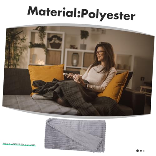 Plaid chaud et doux polyvalent pour réguler la température sous la climatisation - 5