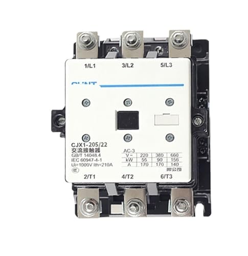 Contacteur CA CJX1-170/22 haute endurance 220V pour la protection des moteurs industriels