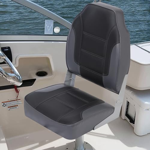 Garvee 2 Pack Boat Seats, High Back Folding Boat Seats, Fishing Boat Chairs - image 5