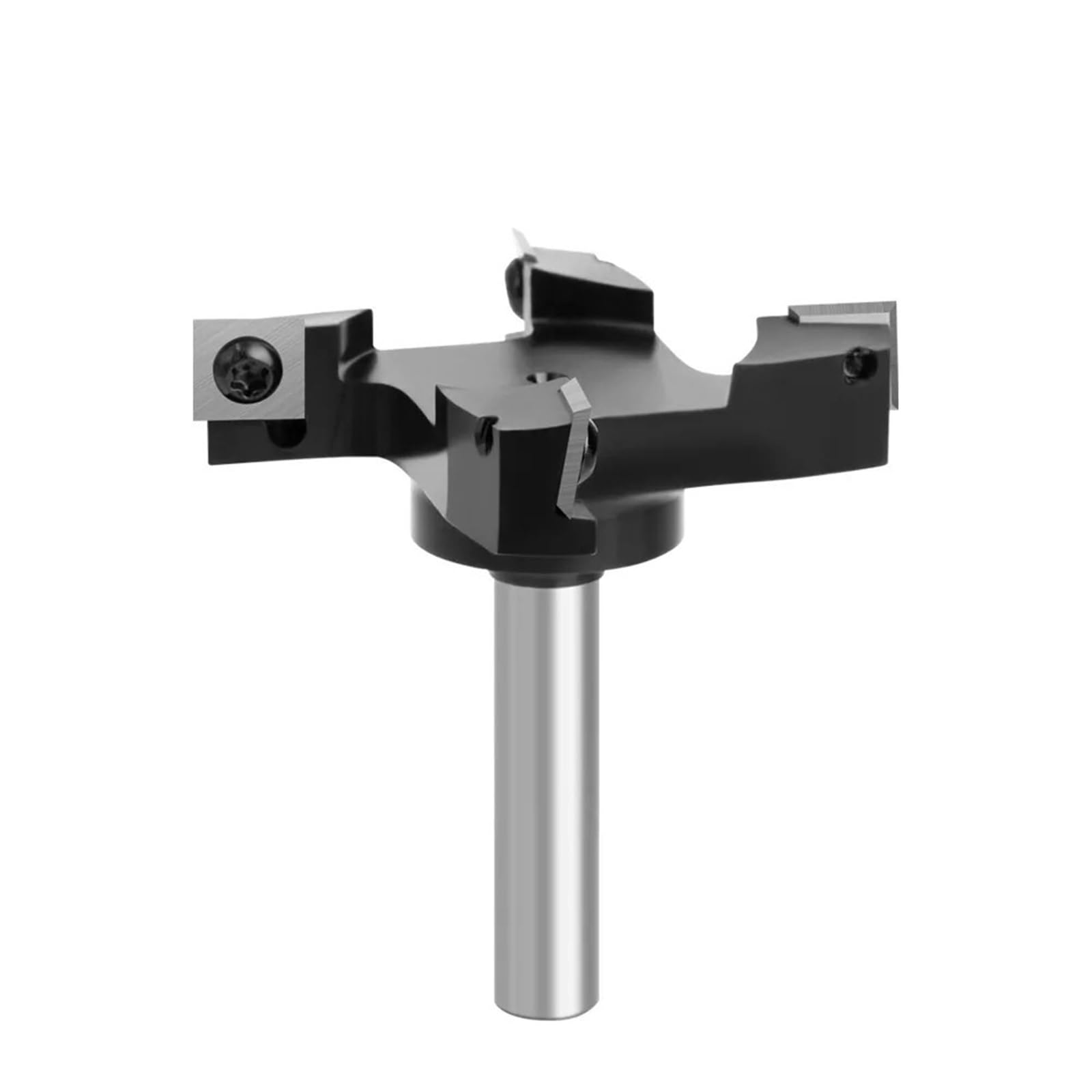 1 broca for ranurar superficies de alerón con inserto de carburo cuadrado, broca for cepilladora de madera de 4 ranuras, diámetro de corte de 76,2 mm, broca for aplanar losas de carburo, broca for cep