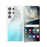 C26 Ultra 5G Unlocked Smartphone, 12GB+512GB Android 15 Cell Phone,8000mAh Battery Smartphone/Octa-core Processor/Built-in Stylus/Fingerprint Unlock/Face Recognition/Dual SIM/GPS/5G (Blue)