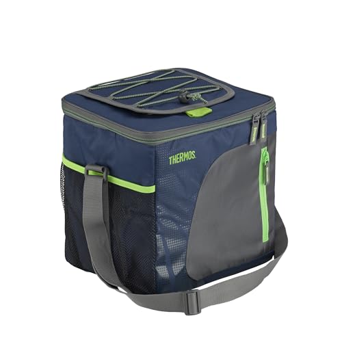 Thermos RADIANCE Kühltasche 15L, blau, faltbare Isoliertasche für Camping, Strand &...