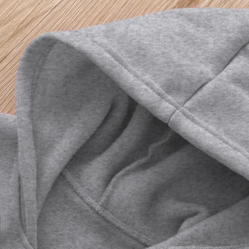 Youth Kids 2 Piece Sweatsuits Zip up Hoodies Sweatpants Outfitd Plain Loose Fit Fall Tracksuits Joggers Pants Clothes4