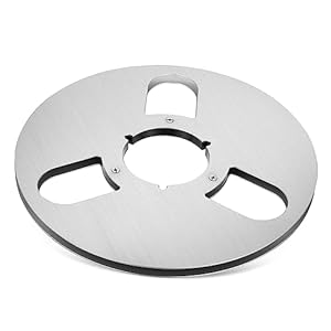 KICHOUSE Aluminium Bandspule für Tonbandgeräte