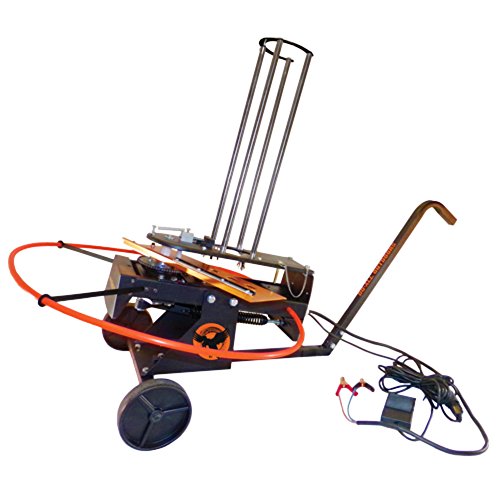 Do-All Outdoors Raven Automatic Clay Pigeon Skeet Thrower with Wheels, 50 Clay Capacity