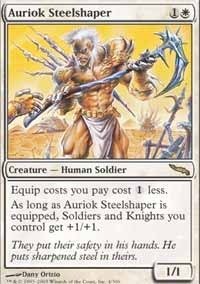 Magic The Gathering - Auriok Steelshaper - Mirrodin