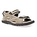 Geox Uomo Sandal Strada D, Sandalias para Hombre, Multicolor (Sand/Navy), 44 EU