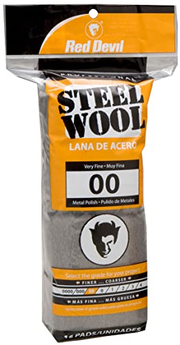 Image of Red Devil 0312 Steel Wool, 00 Very Fine, (Pack of 96)