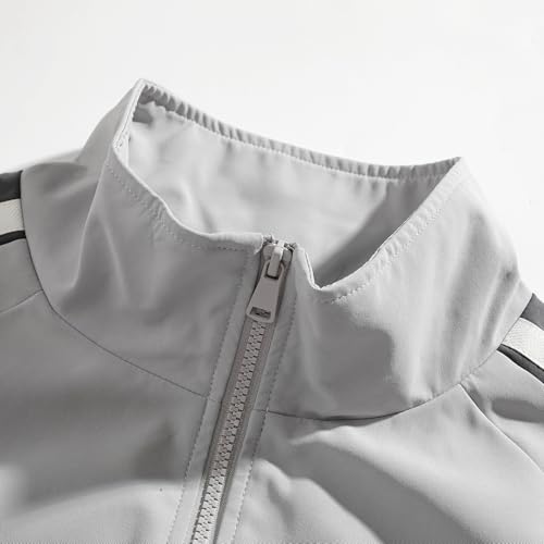 Men's Long Sleeve Casual Sports Suit, Jacket and Pants Set,Sweatsuits 2 Piece Set3